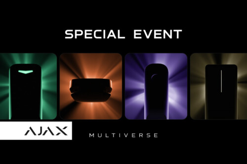 Ajax presentó el DoorBell, la IndoorCam y una nueva segmentación de productos en el Special Event: Multiverse