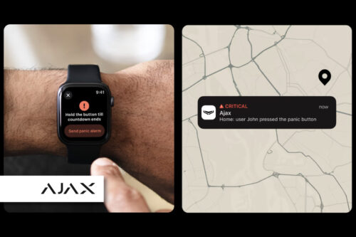 Actualización de la app Ajax para el Apple Watch: botón de pánico siempre en la muñeca