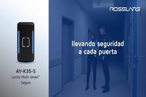 Rosslare amplía su familia de lectores de acceso seguro MultiSmart™ con el AY-K35-S