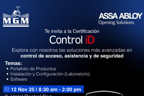 Certificación Control iD presencial en Panamá