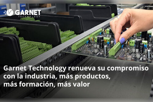 Garnet Technology renueva su compromiso con la industria, más productos, más formación, más valor