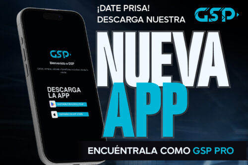 GSP lanza GSP PRO: La app donde podrás tener todo GSP en tus manos.