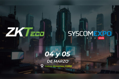 ZKTeco destaca en Syscom Expo 2026 con soluciones integrales de seguridad inteligente