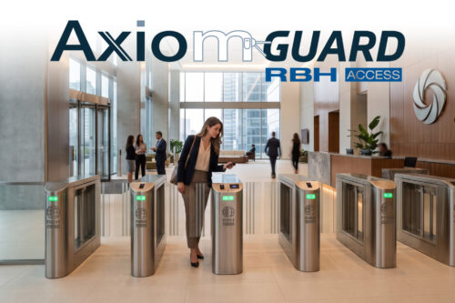 RBH lanza AxiomGUARD: torniquetes y pasillos motorizados exclusivos para El Caribe y Latinoamérica